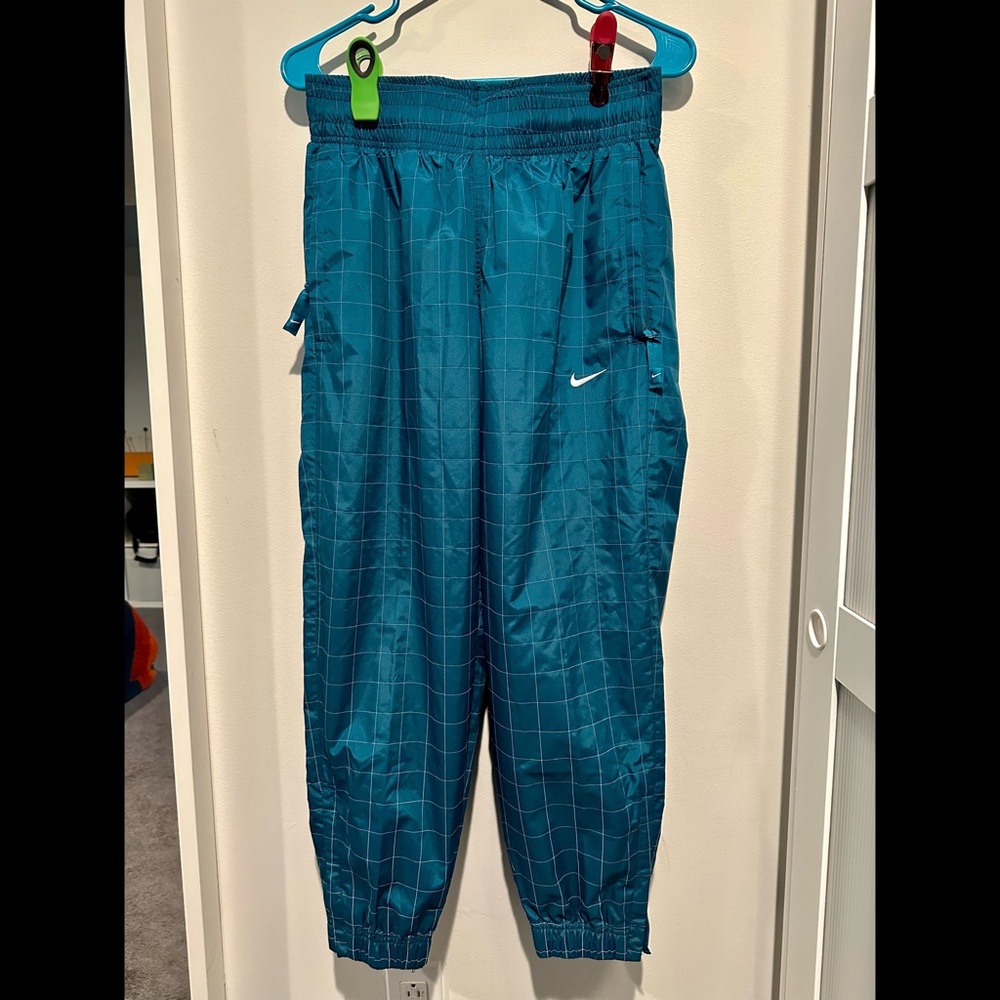 Nike NikeLab Flash Reflective Track Pants Joggers Women’s S Teal RARE NWOT